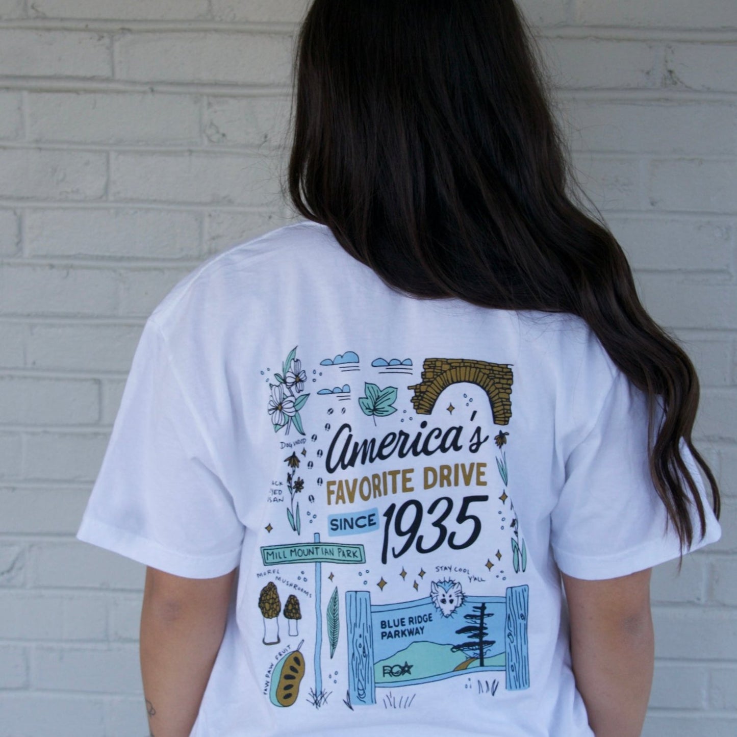 ROA Lifestyle Blue Ridge Parkway T-Shirt