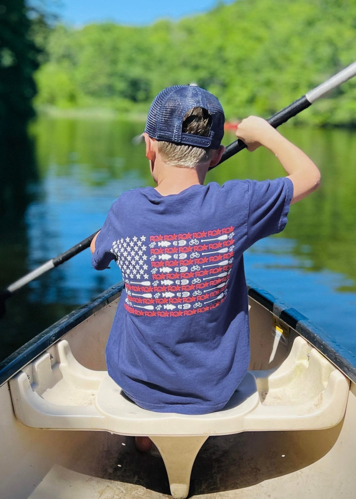 ROA Lifestyle American Flag T-Shirt