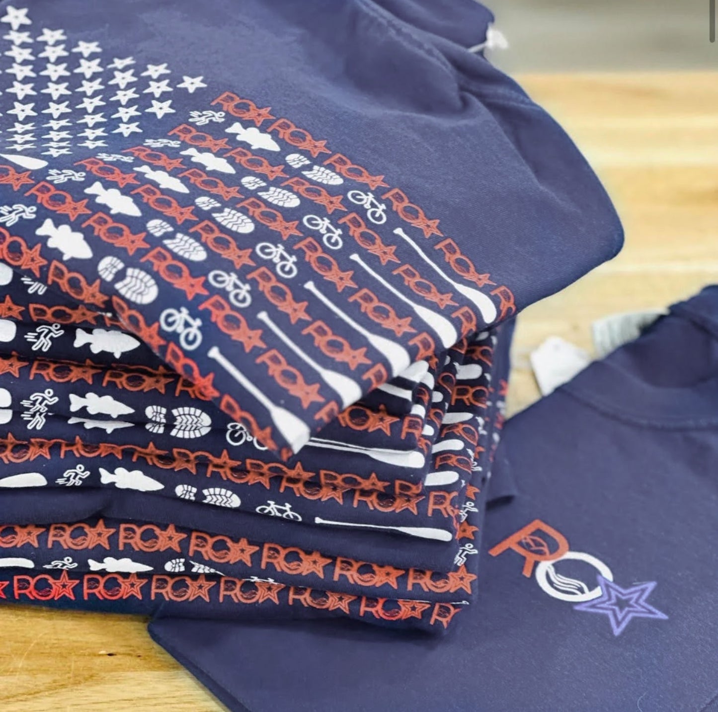 ROA Lifestyle American Flag T-Shirt