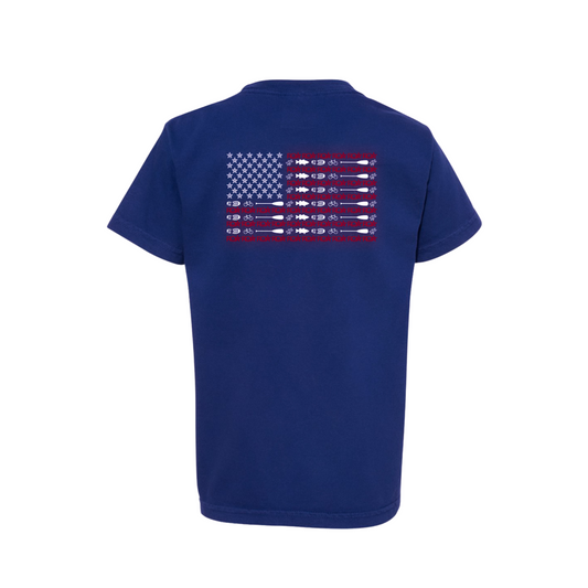 ROA Lifestyle Kids' American Flag T-Shirt