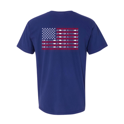 Roanoke Lifestyle American Flag T-Shirt