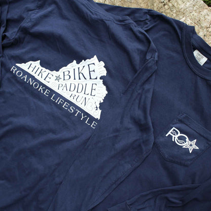 Roanoke Lifestyle - Comfort Colors® Long Sleeve T-shirt