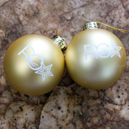 Roanoke Lifestyle Gold Ornament